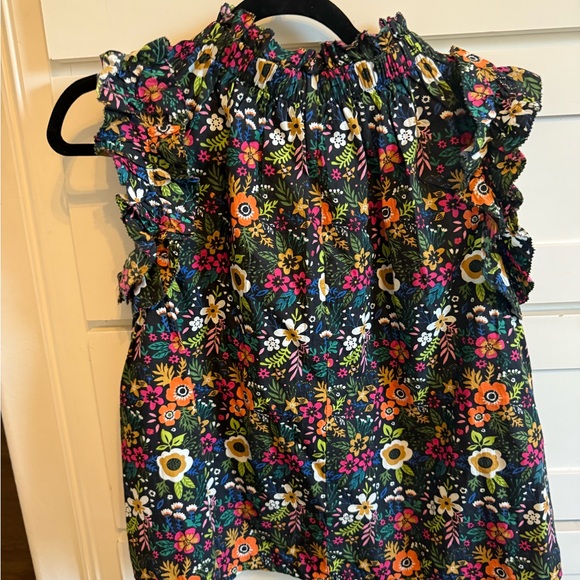 THML Floral Ruffle Blouse - Multicolor - Picture 2 of 3